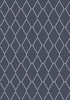 Ковер Ambiance 81228 Navy-White