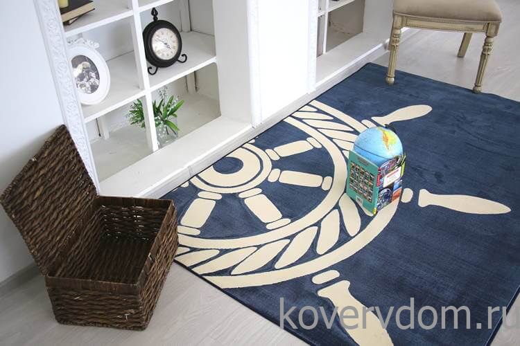 Детский развивающий ковер PTT Sorona Морской NAUTICAL 40621