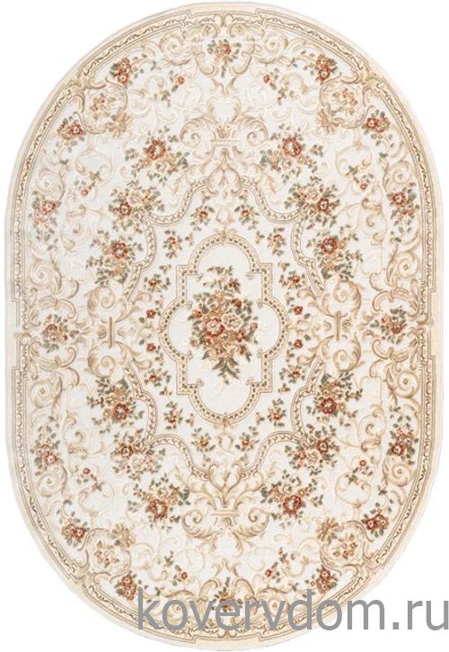 Рельефный ковер из вискозы GENOVA 38093 626260 ОВАЛ