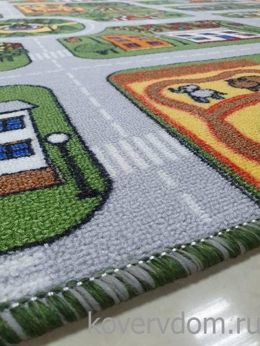 Детский ковер-палас с дорогами ECOPOLIS-A