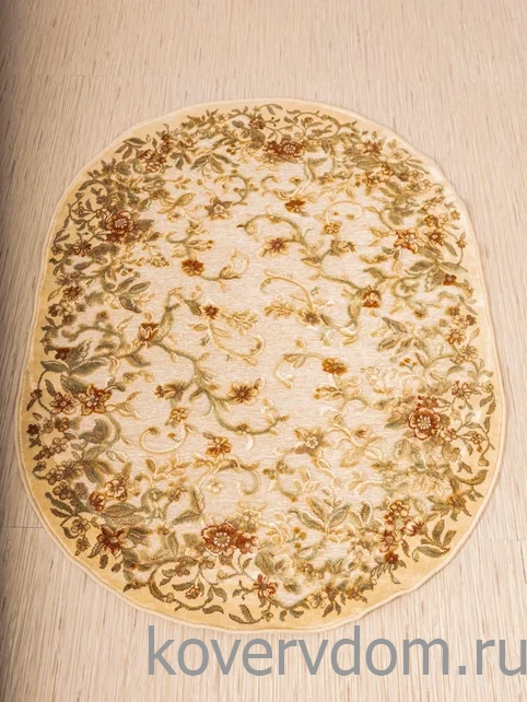 Рельефный ковер из вискозы GENOVA  38027 6262 60 ОВАЛ